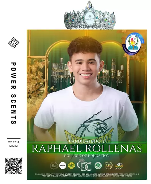 Raphael Rollenas - Mr. & Ms. CDC 2025 - Power Scents Award - Pageant ...