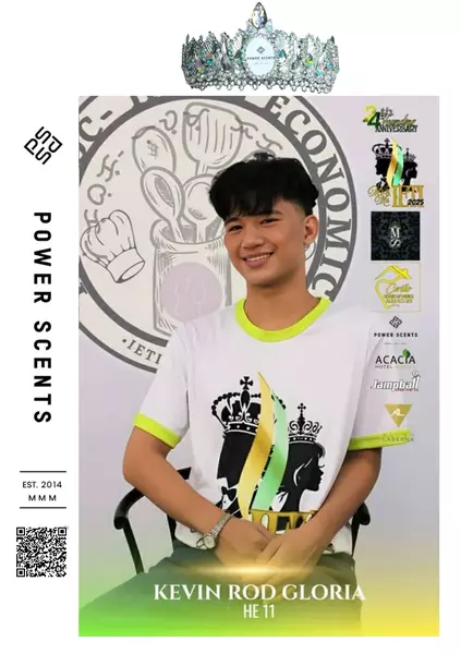 Kevin Rod Gloria - Mr. & Ms. IETI 2025 - Power Scents Award - Pageant ...