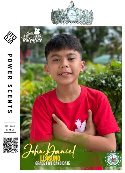 John Daniel - Mr. & Ms. VALENTINES - Power Scents Award 2026 - Pageant ...