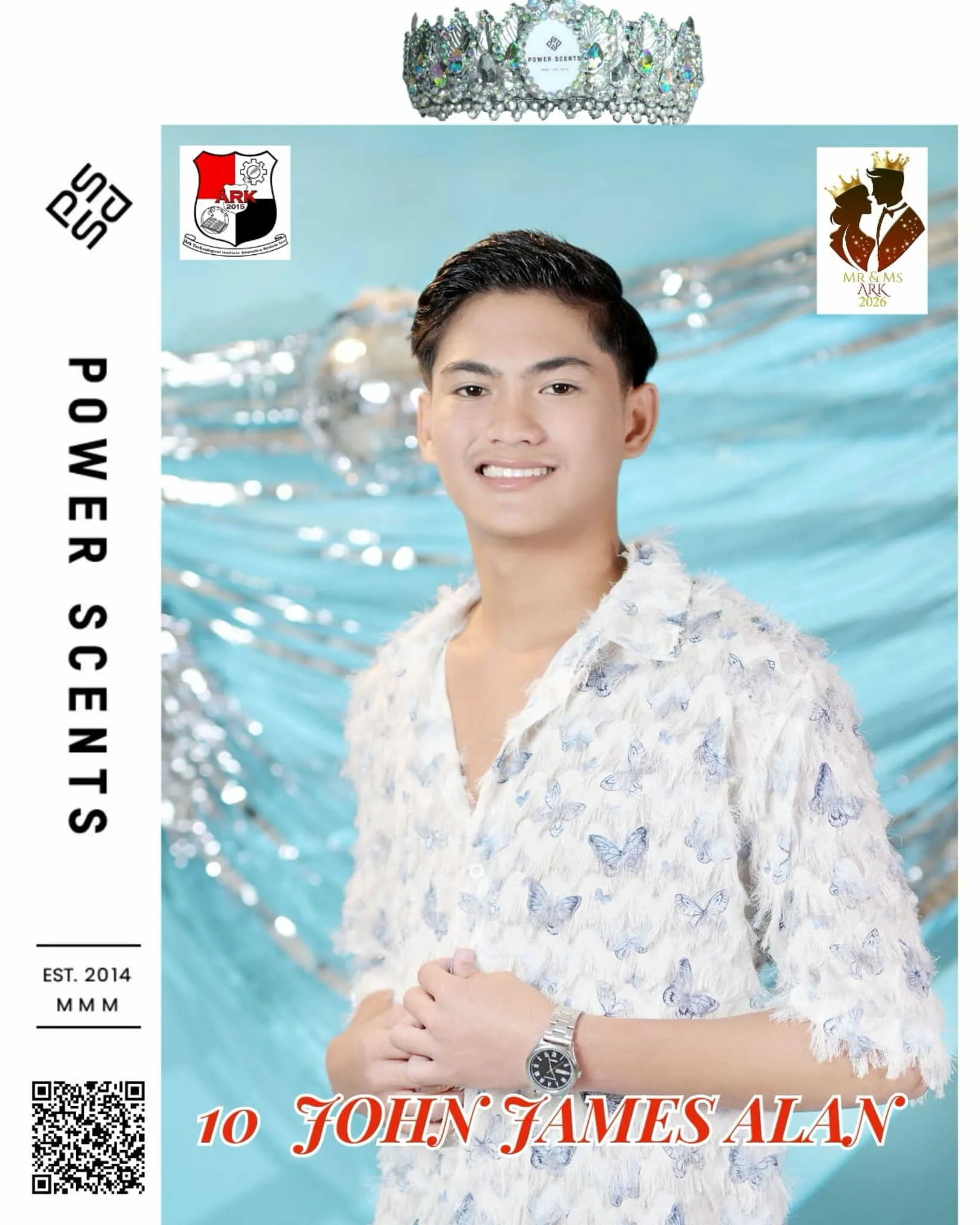 John James Alan - MR. & MS. ARK - Power Scents Award 2026 - Pageant Vote PH