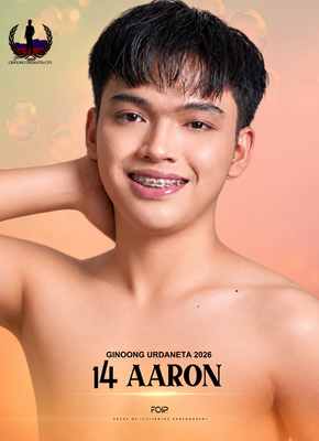 Dreamy pageant portrait of aaron